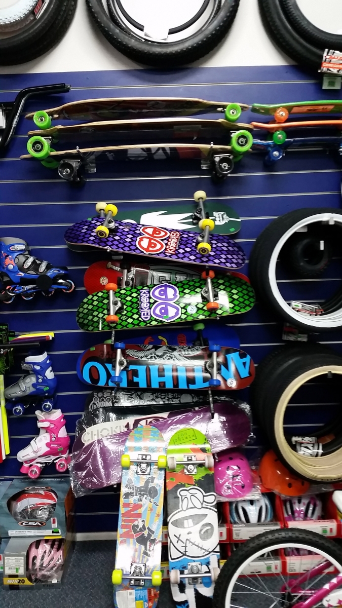 skateboards   